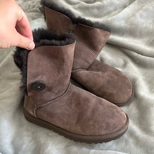 UGG button boots